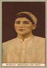 ZACH WHEAT BASEBALL CARD *2X3 FRIDGE MAGNET* BROOKLYN DODGERS SUBERBAS HITS HOF