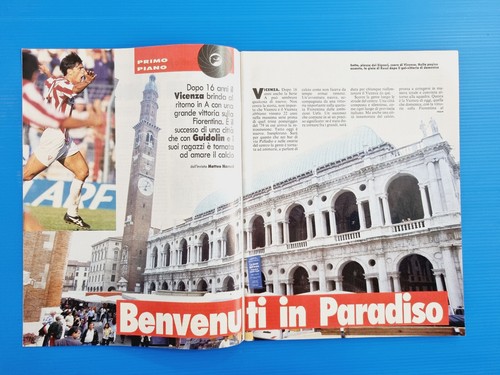 Guerin Sportivo 37-1995 Vialli-Baggio-Di Livio-Hakan Sukur-Vicenza-Guidolin - Bild 3 von 9