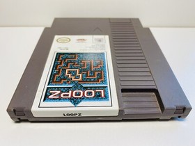 LOOPZ -- NES Nintendo Original Classic Authentic Puzzle Game