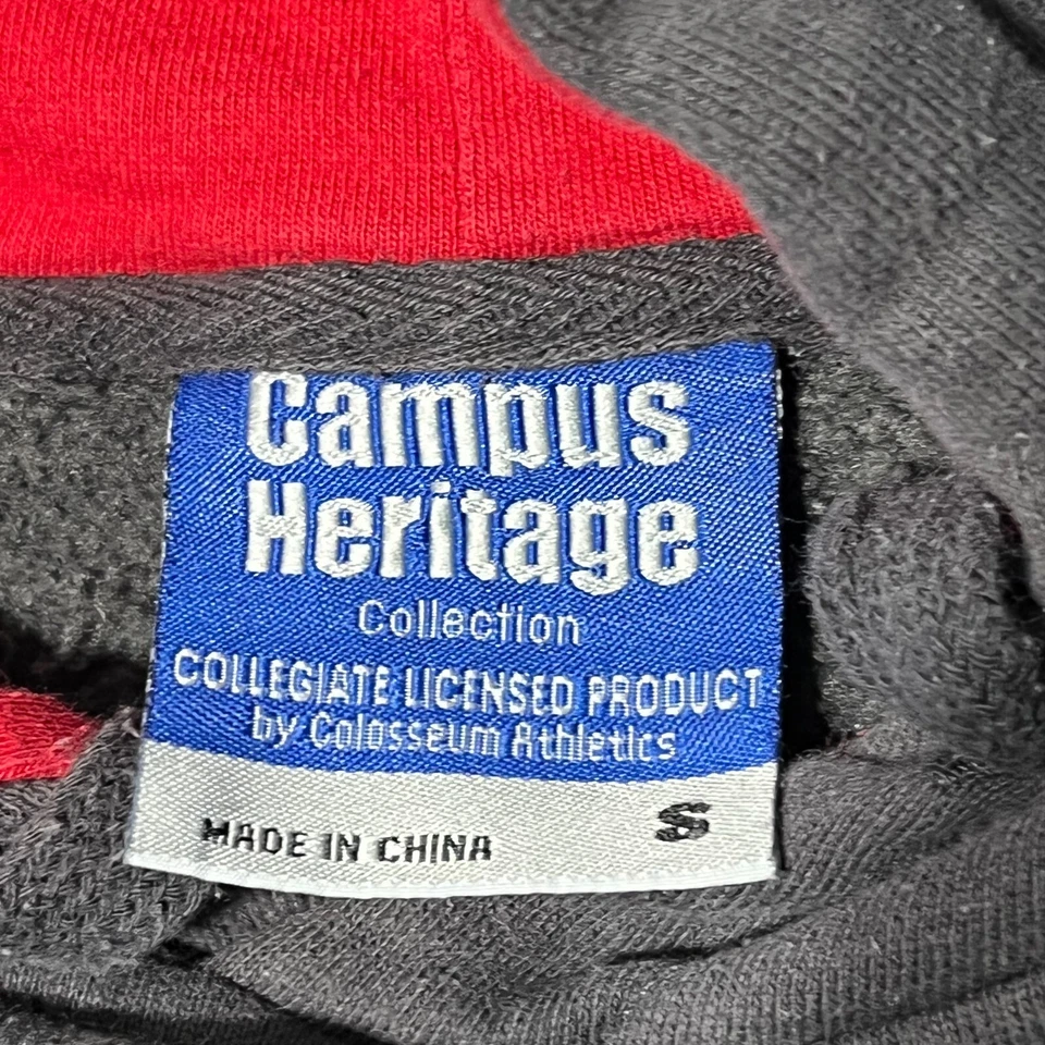 NC State Wolfpack Vintage 90s Sweatshirt Hoodie Mens Small Gray Embroidered Logo - Image 3 of 4