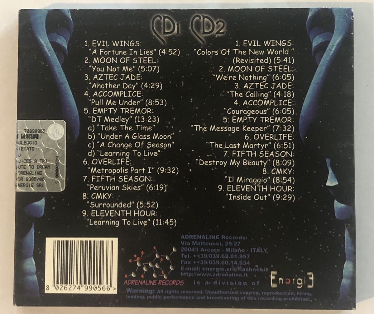 【中古】 various voices-a tribute to dream thea Voices Tribute To Dream Theater Various Artists | eBay