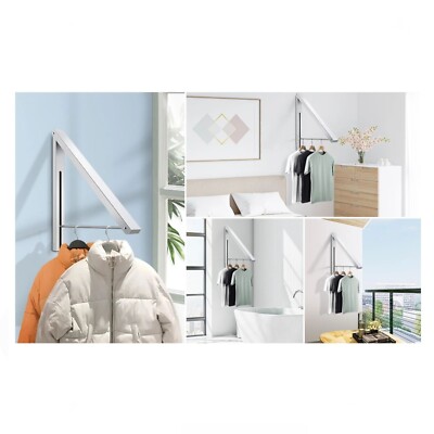 Appendiabiti A Parete Leifheit Airette - Ripiegabile, Argento/Bianco, Per 7 Grucce - Foto 10