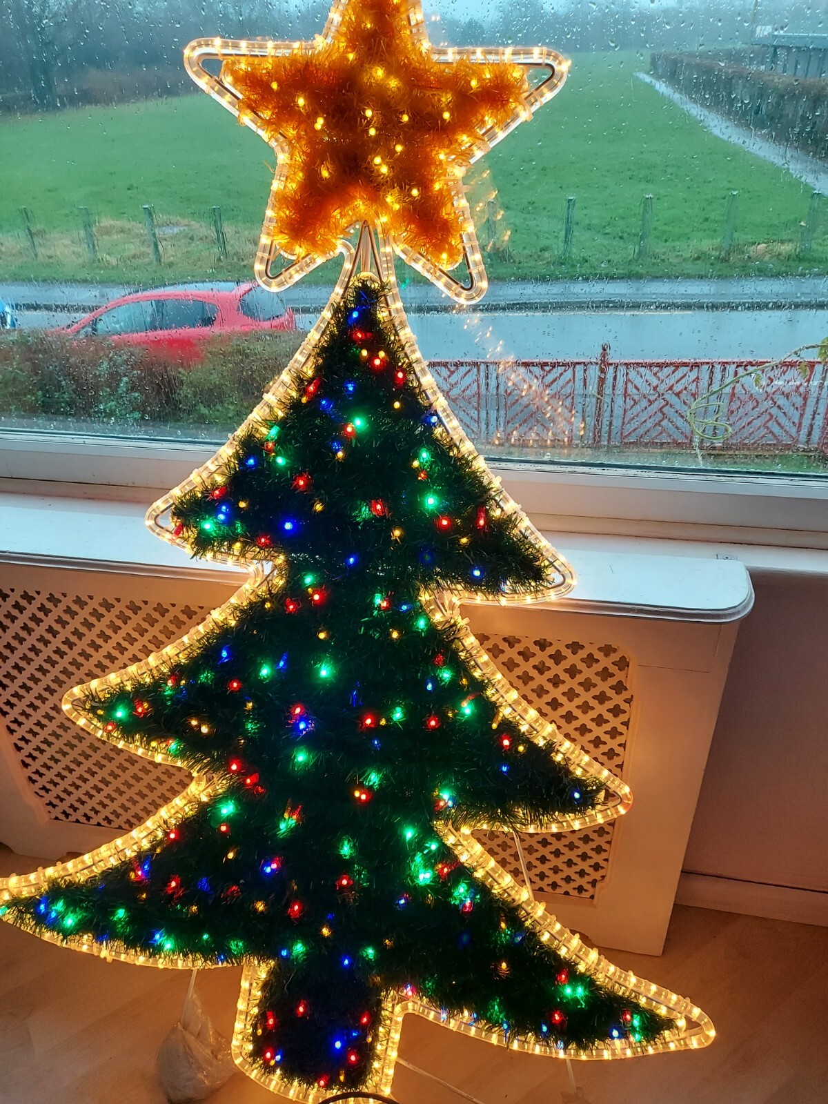 Multicoloured Christmas Tree LED lights eBay