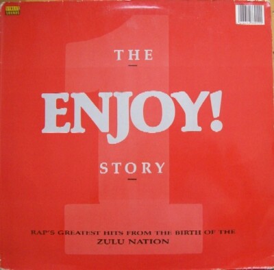 The Enjoy! Story Zulu Nation Old School Street Sound Rap LP Sammlung  VG+