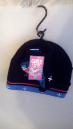 JUEGO DE CHICAS TALLA 4-6X 2 PIEZAS 1 SOMBRERO 1 PR GUANTES TALLA ÚNICA SE ADAPTA A LA MAYORÍA DE LOS PINGÜINOS A-1 - Imagen 2 de 3