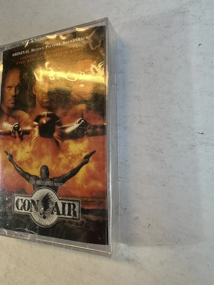 Con Air Original Motion Picture Soundtrack Cassette Tape Polygram 1997 New! NIP! - Image 4 of 4