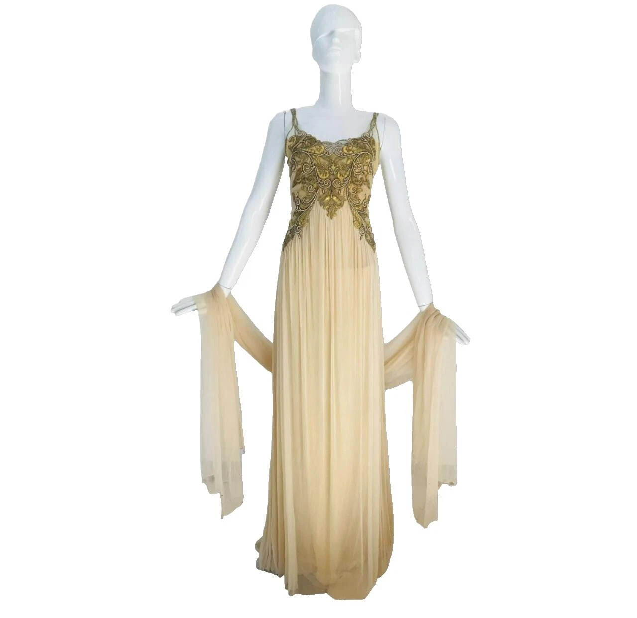 Silk Long Formal Solid Ball Gowns for Women