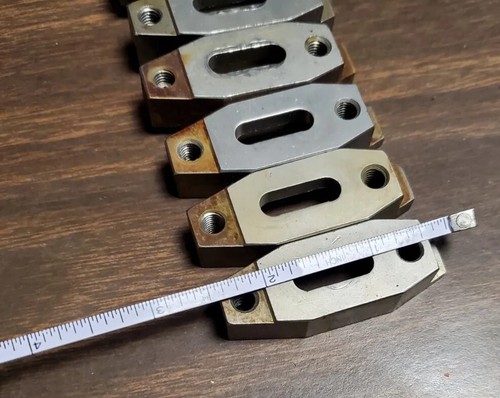 System 3R Part Lot 6 Clamp Toe Angle Slant Wedge Attachment w Lip 2 1/8" 3R-239 - Picture 3 of 6