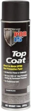 Top Coat 45918, Chassis Black, 14 oz. Spray