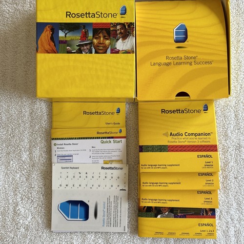 Rosetta Stone Complete Spanish Latin America Version 3 Level 1, 2 & 3 - Picture 3 of 5