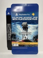 Star Wars Battlefront Playstation Plus Display Box 11 x 14 x 2 Inches