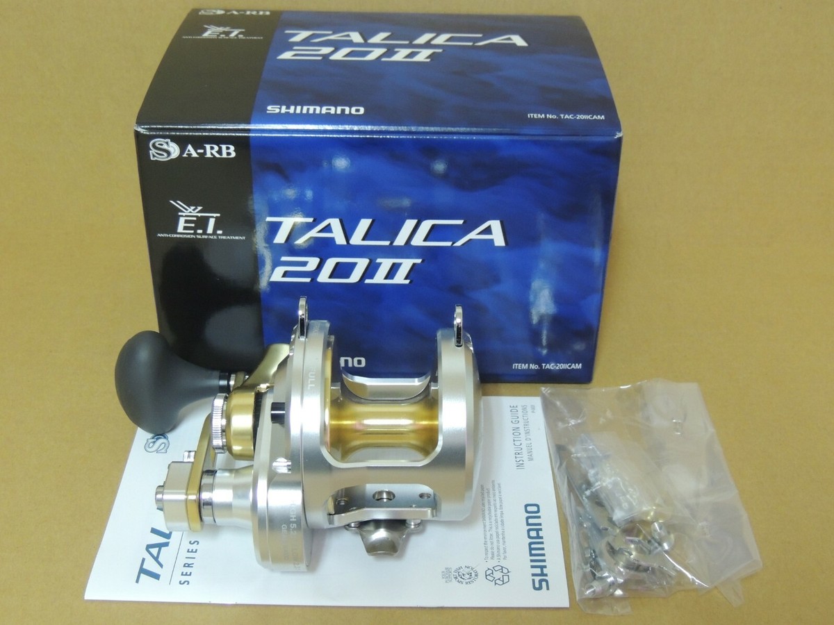 NEW SHIMANO TALICA 20 II CAM 2-SPEED Mono Drag CAM FISHING NEW SHIMANO TALICA 20 II CAM 2-SPEED Mono Drag CAM FISHING