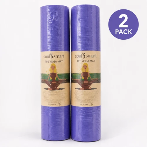 Two pack purple foam mats