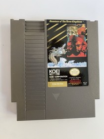 Romance of the Three Kingdoms NES Nintendo - Box & Cartridge 