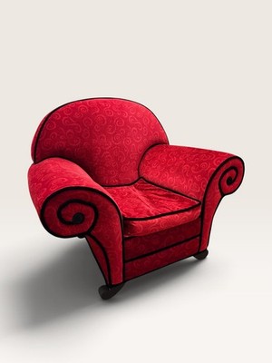 Vintage 1999 Blue s Clues Red Steve s Thinking Chair ViaCom - Great Condition 