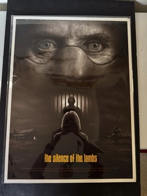 The Silence of the Lambs 2015 Adam Rabalais 18''x24'' #14/40 Screenprint