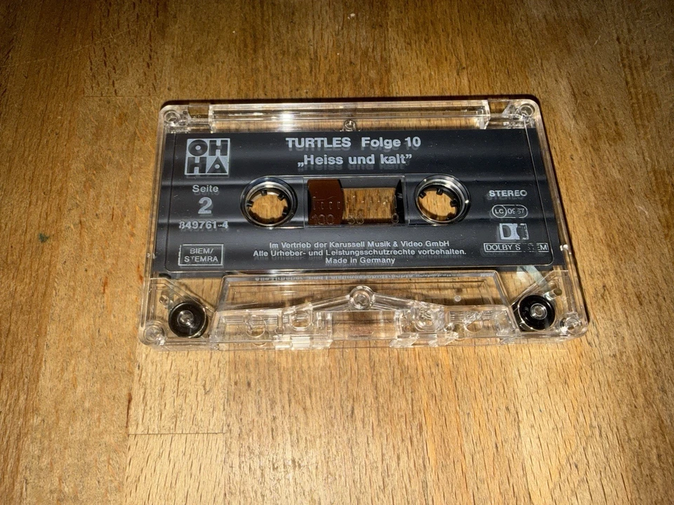 MC,Teenage Mutant Hero Turtles,Folge 10,OHHA,Kassette,Hörspiel  - Bild 4 von 4