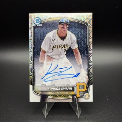 2024 Bowman Chrome Mega Mojo Konnor Griffin Auto #BMA-KG Pittsburgh Pirates