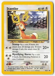 Stantler 76/111 Neo Genesis Common Unlimited
