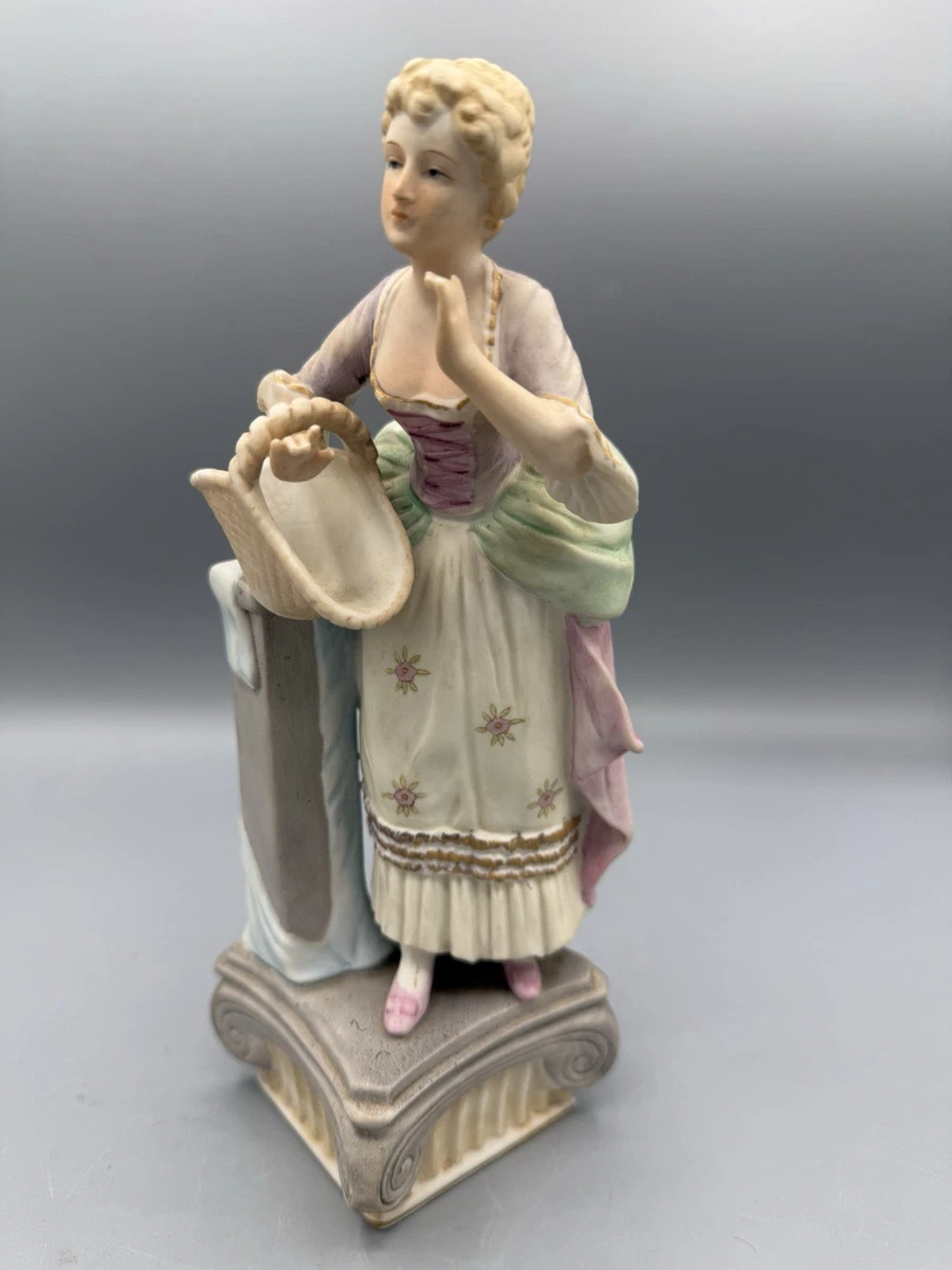 Victorian Woman Figurine In Occupied Japan Collectibles for sale