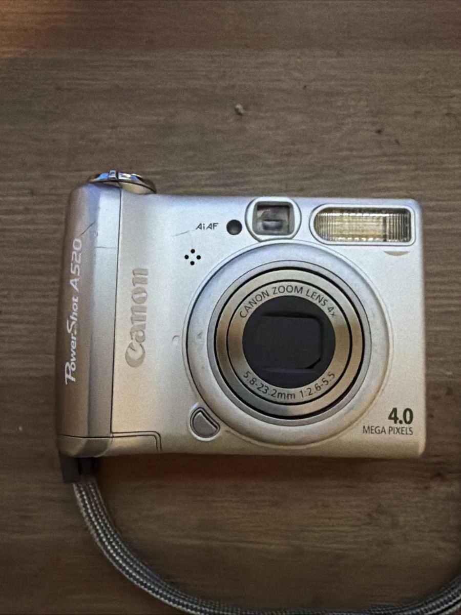 Preços baixos em Câmeras digitais Canon PowerShot A520 | eBay