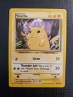 Pikachu 58/102 Yellow Cheeks Base Set 1999 Pokemon Unlimited Excellent