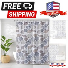 Shower Curtain Liner, 4G PEVA Shower Liner, Plastic Waterproof Shower Curtain...