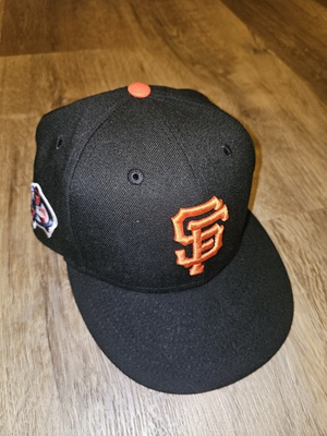 #ad New Era Black San Francisco Giants 9 11 Memorial Side Patch 59FIFTY Fitted 7 1 2 $48.98
