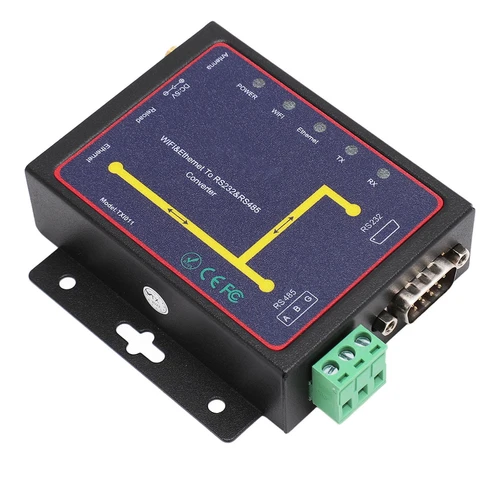 Serieller Geräteserver-Konverter RJ45-Ethernet-WLAN Zu RS232 RS485 Duplex KUI