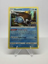 Blastoise 017/078 Pokemon GO Holo Rare 170 HP English Pokémon TCG