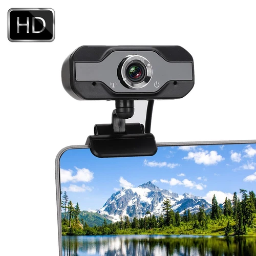 HD-USB-Kamera Mit Mikrofon Autofokus PC-Zubehör Für Live-Webcasts Am Comp KUI