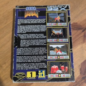 Doom Sega Mega Drive 32x boxed with manual