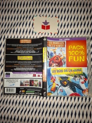LES REBELLES DE LA FORET - LES ROIS DE LA GLISSE - 2 DVDs *