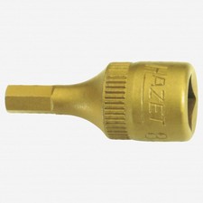 Hazet 8501-4 4mm Hex Titanium-nitride 14 Socket