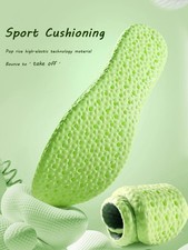 1Pair Soft Breathable Sport Cushioning Inserts Wormwood Deodorant Insoles For Me