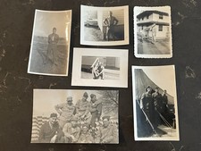 Vintage 1942-1944 Original WWII Military Black White Photographs from England