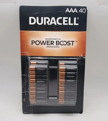#ad Duracell AAA Batteries 40 Pack Alkaline Power Boost Long Lasting High Capacity $26.99
