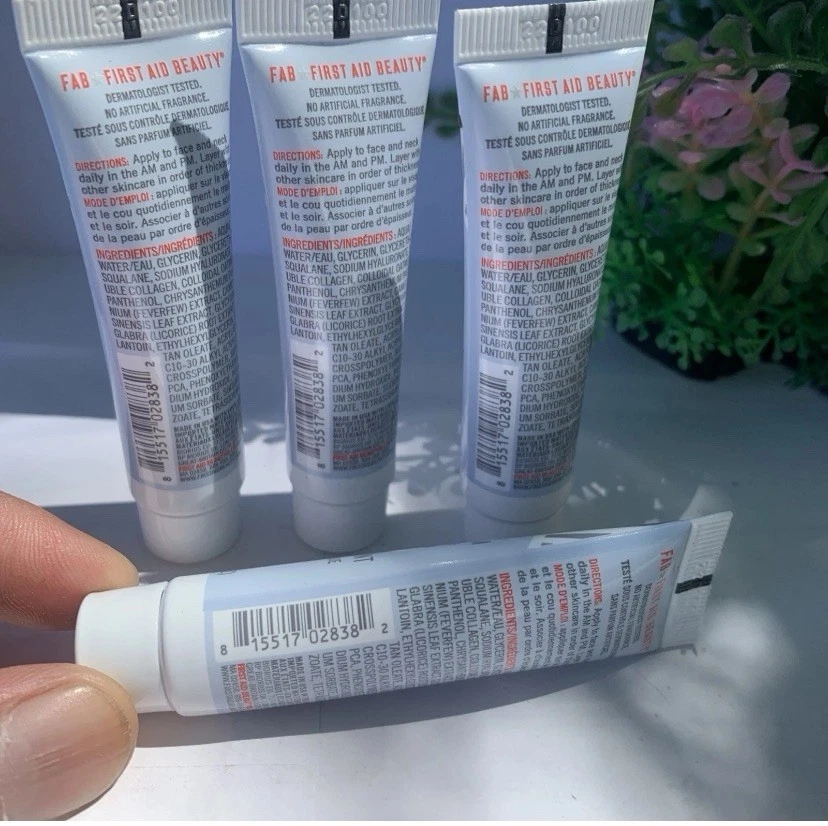 First Aid Beauty FAB Hydrating Serum with Hyaluronic Acid 10mL  x 4 Tubes (td1) - Image 2 of 3