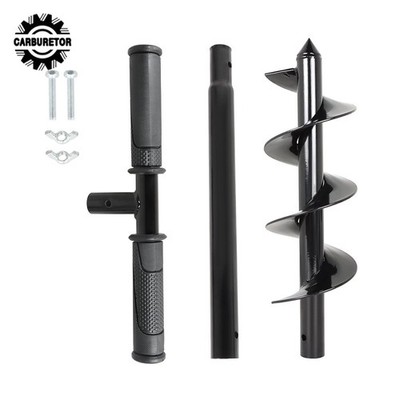 T Shaped 4'' × 24'' For Garden Plant And Planting Bulb Flower Auger Drill Bit
