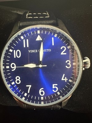 New Watch Vince Camuto Aldo Black Blue Men display picture 2