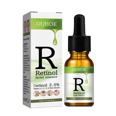 OUHOE Retinol Serum, Face Anti-Wrinkle Firming Brightening Soft And Smooth Skin 