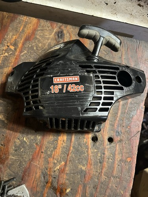 #ad OEM Craftsman 18” 42cc Chainsaw Recoil Pull Start Assembly Free Shipping $27.95