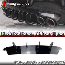 Für Benz CLA Klasse C118  CLA45 AMG Heckdiffusor Haifischflosse Spoiler Lip Wing
