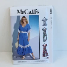 Romper Jumpsuit Boho Size L-XXL UNCUT Pattern m8313