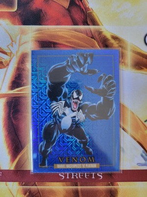 2024 Upper Deck Marvel Masterpieces '92 Blue Traxx Venom #97 READ c6z