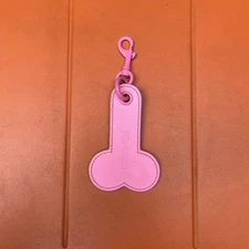 JW Anderson Pink Keychain
