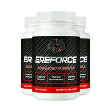 3-Pack Ereforce Pills for Men, Ere Force for Male Health Support - 180 Capsules