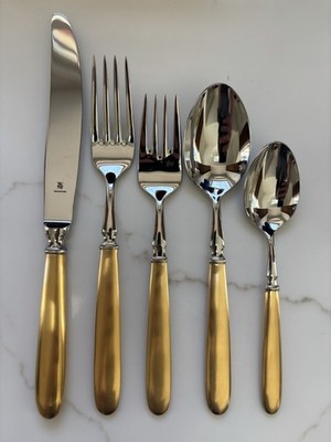 WMF Cromargan - MONTANA GOLD - 5 piece place setting - NEW