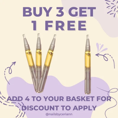 NAILS BY CERIANN Fun Scented Cuticle Oils. Chocolate, Fruit, Candy, Alien, Cookie, Bubblegum, 3ml