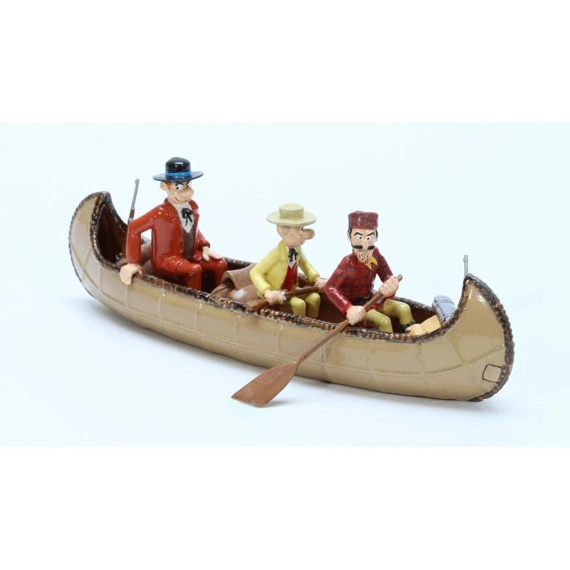 Figurine Tuniques Bleues L'or du Québec le canoé - Pixi 02380 - Photo 1/1